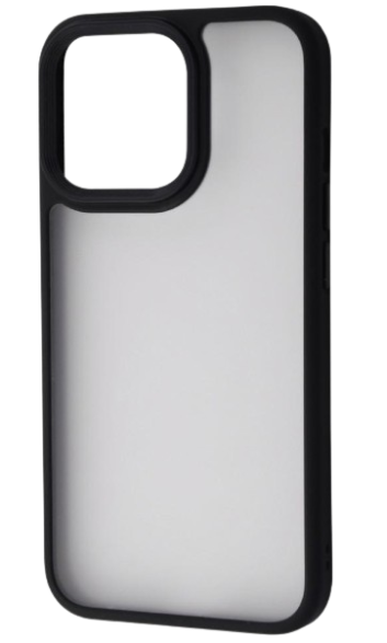 Чохол силіконовий Shadow Matte Metal Buttons Iphone 11 Pro Max Black